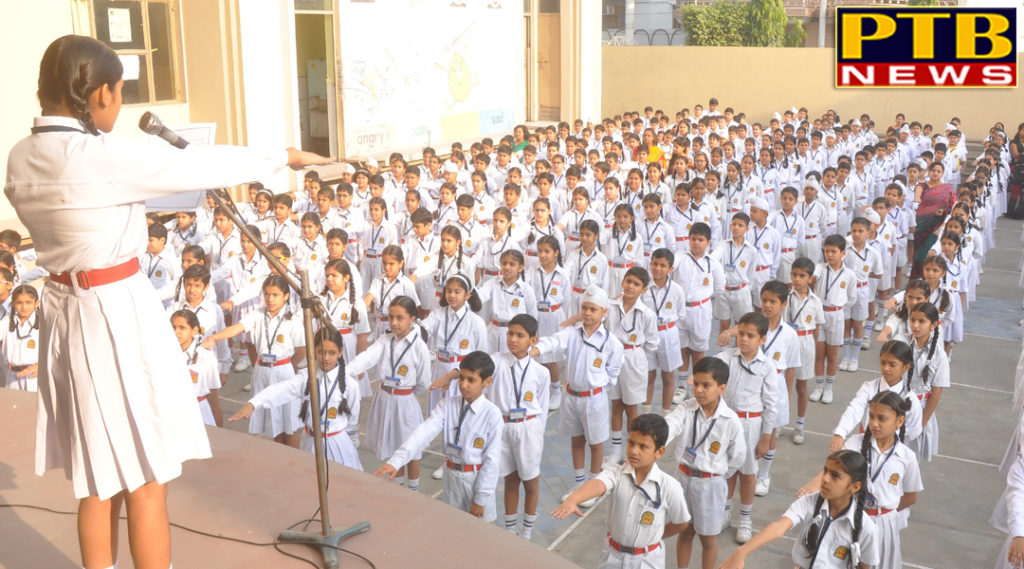 Innocent Hearts School held a special assembly in honour of the constitution on National Constitution Day