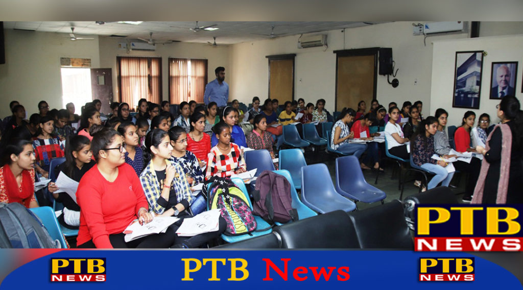 Placement cell of SD College for Women organized workshop on Personality Development