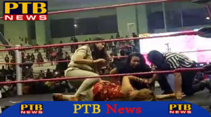 PTB Big News "मनोरंजन" actress rakhi sawant beaten by female wrestler admitted in hospital panchkula