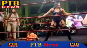 PTB Big News "मनोरंजन" actress rakhi sawant beaten by female wrestler admitted in hospital panchkula