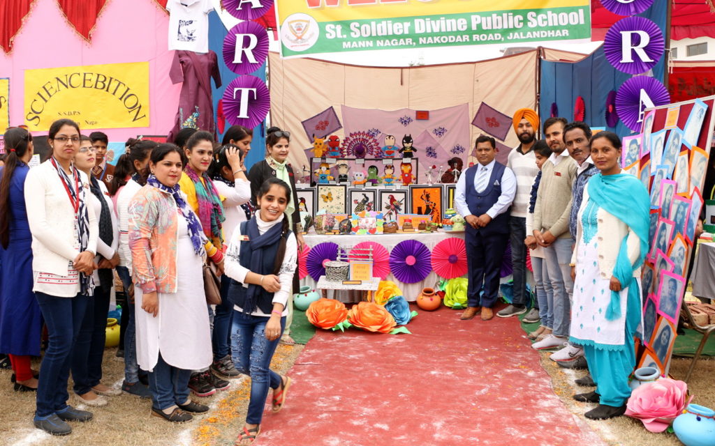 Art & Craft Exhibition by Students of St Soldier Group