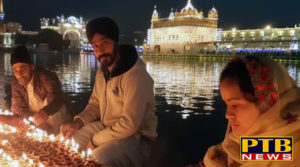 PTB Big Dharmik News golden temple lit up on 549th prakash parv in amritsar