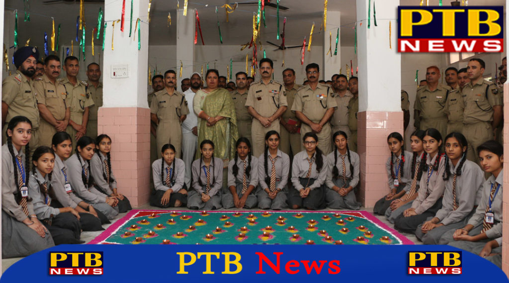 St. Soldier Institutions Students celebrate Diwali ITBP Soldiers 