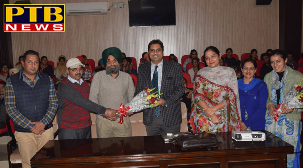 Organized guest lecture by Physiotherapist Department of Lyallpur Khalsa College