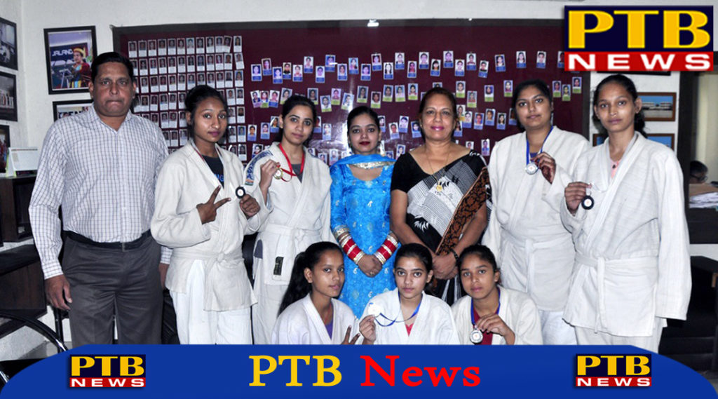 SD college Jalandhar performance of judo competition