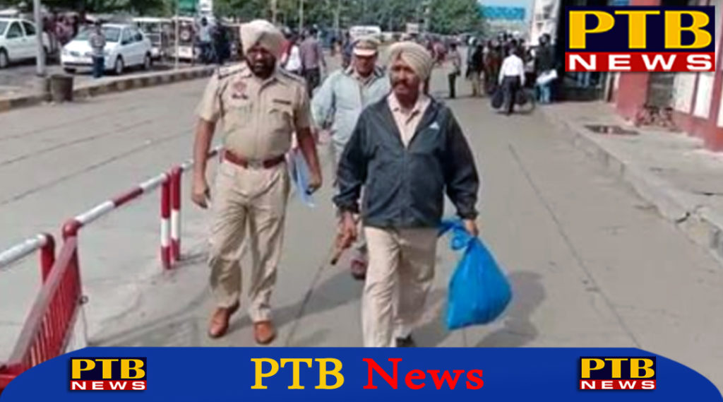 train accident in jalandhar 1 injured  