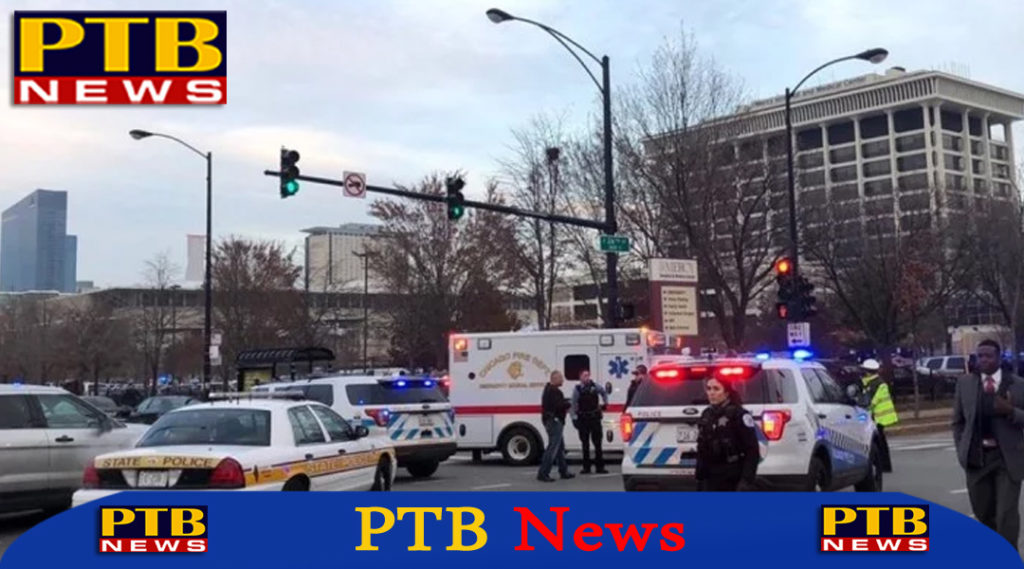PTB Big Crime News gunman shot dead 4 people outside a chicago hospital america World News