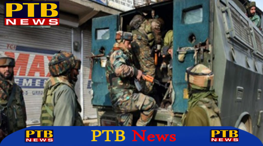 PTB Big Breaking News pulwama encounter two militants killed during gunfight with forces in jammu-kashmir