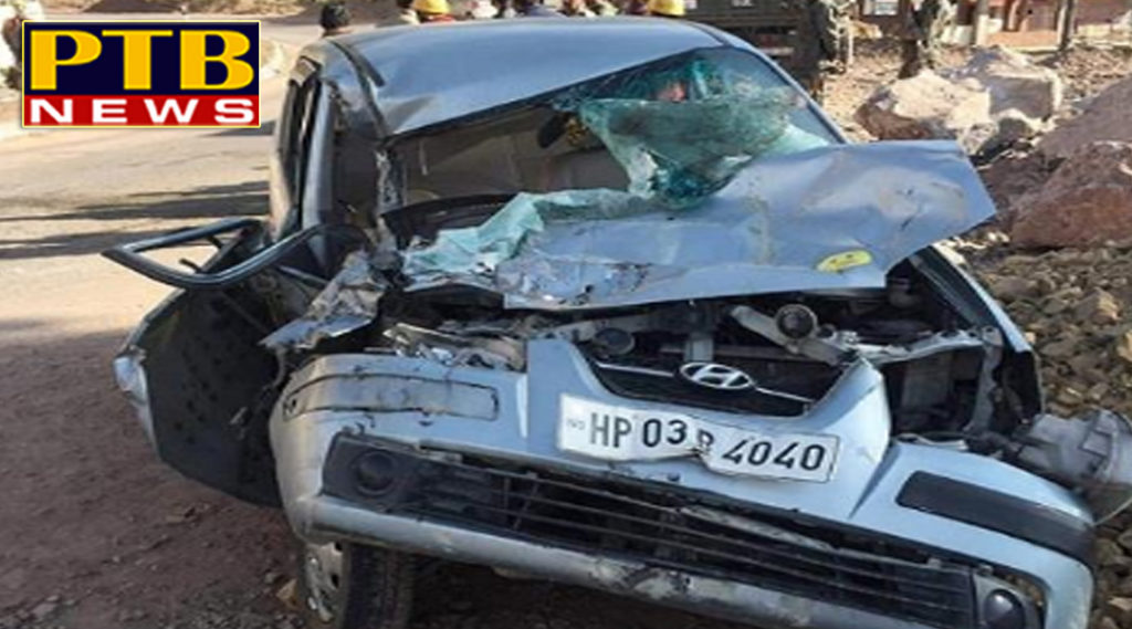 PTB Big Accident News himachal pradesh painful car accident in solan CM Jairam Security 