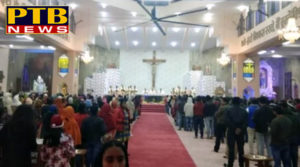 PTB News Dharmik christmas celebrated in church at indians 