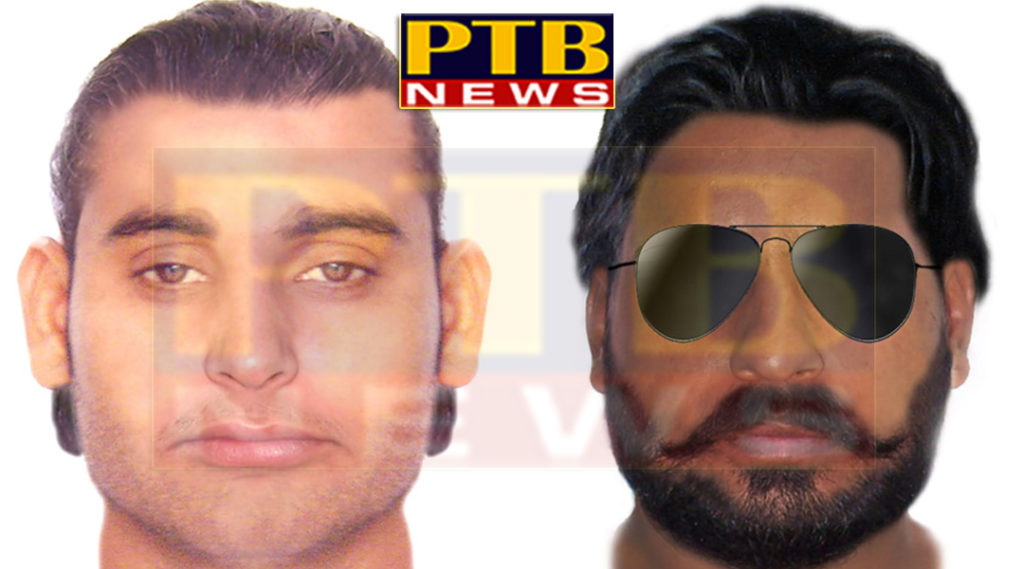 PTB Big Breaking News Sketches by police of two robbers robbery in Hoshiarpur