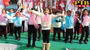 PTB News "शिक्षा" Christmas Celebration in IVY World School jalandhar