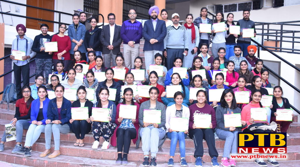 Two-day workshops of the Physiotherapy Department of Lyalpur khalsa College Jalandhar