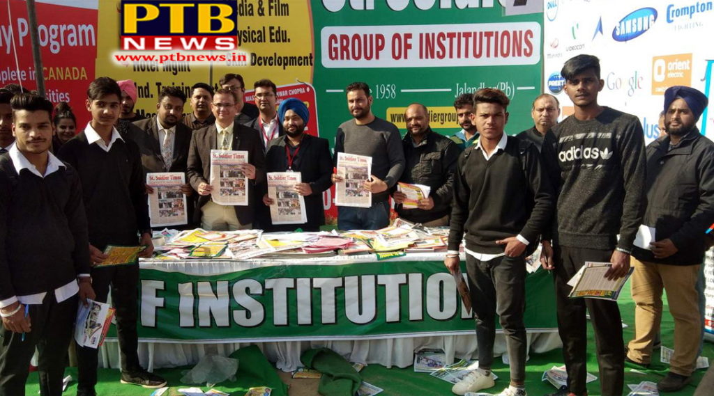 Career Guidance Help Stall in Spark Mela by St Soldier Group