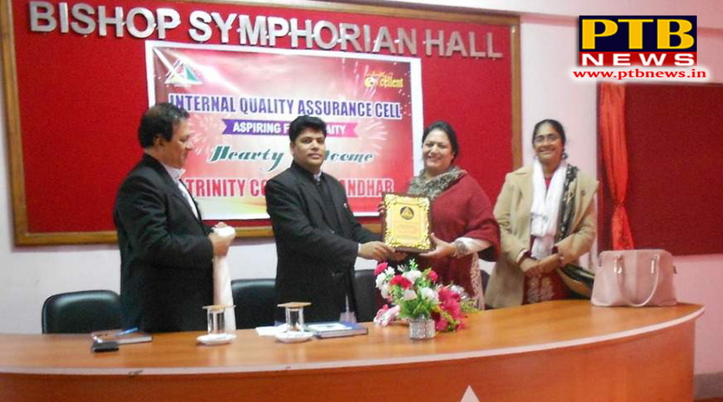 NAC Awareness Workshop held in Trinity College, Jalandhar 