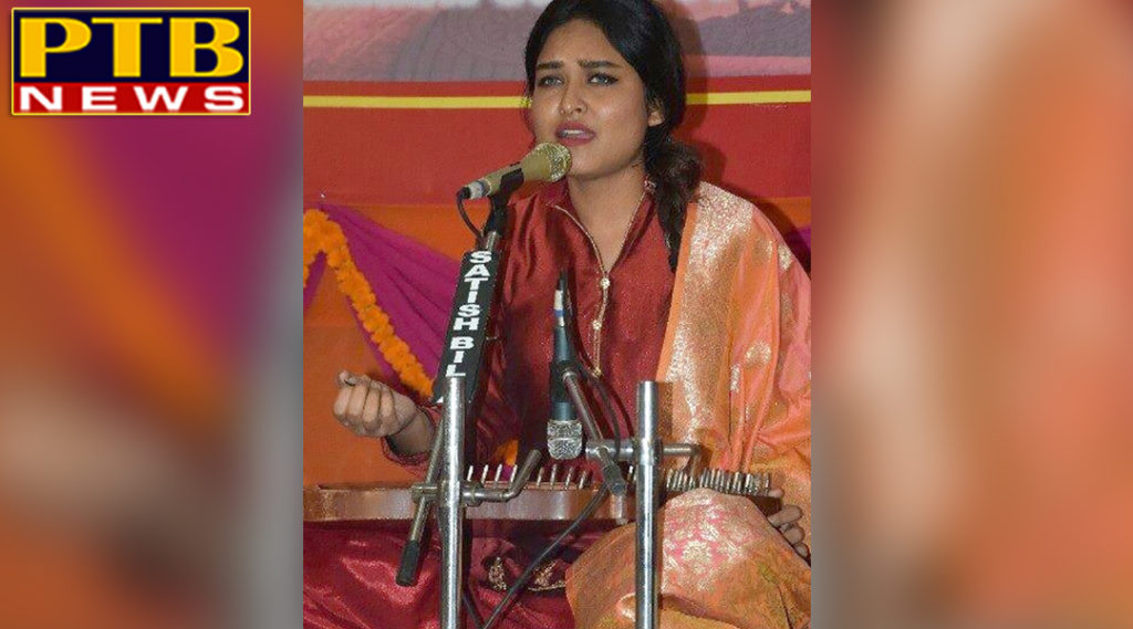 HMV student Km. Laj first in North Zone InterversityYouth Festival