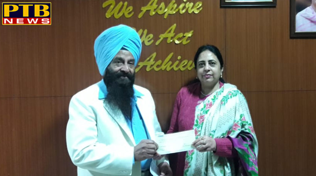 Lalalpur Khalsa College for Women's Meritorious Students Received Financial Assistance 