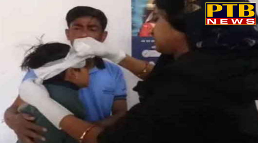 PTB Big Accident News rajasthan jodhpur news school bus accident childrens injured pali district busturn down speed