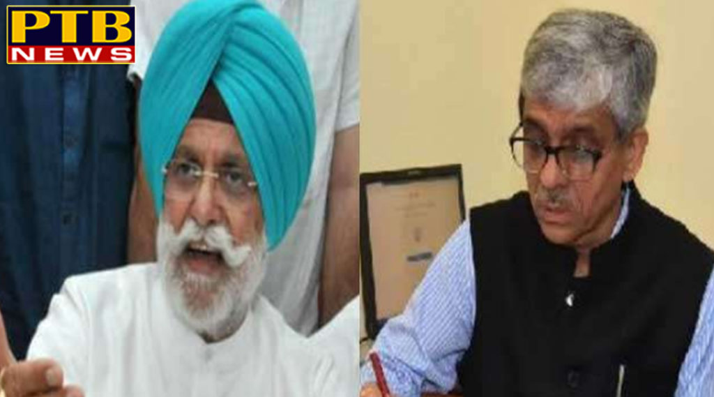 PTB Big Political News punjab chandigarh former minister rana gurjeet threatens principal secretary of cm capt amrinder singh