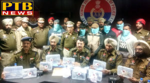 PTB Big City News Jalandhar RURAL POLICE ARREST SIX ACCUSED PERSONS AND RECOVER TEN PISTOLS, 76 LIVE CARTRIDGES AND 260 GM HEROIN    