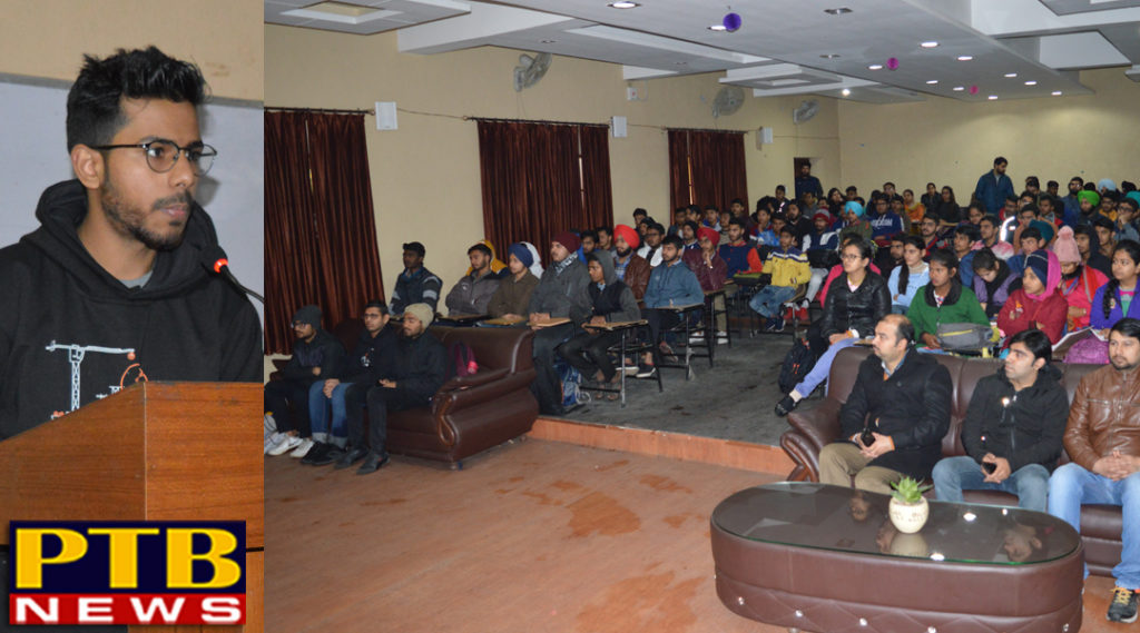 Seminar in Mehr Chand Polytechnic by students of IIT Rudki