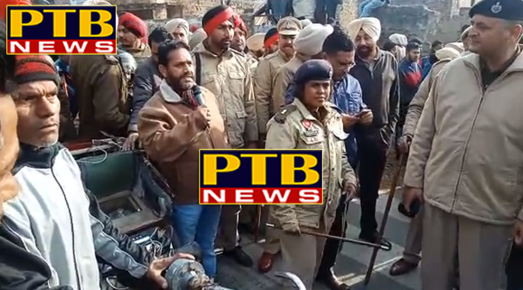 PTB Big City News Jalandhar Latifpura mohalla Improvement Trust Department Taken on illegal occupation Model town  PTB Big Breaking News