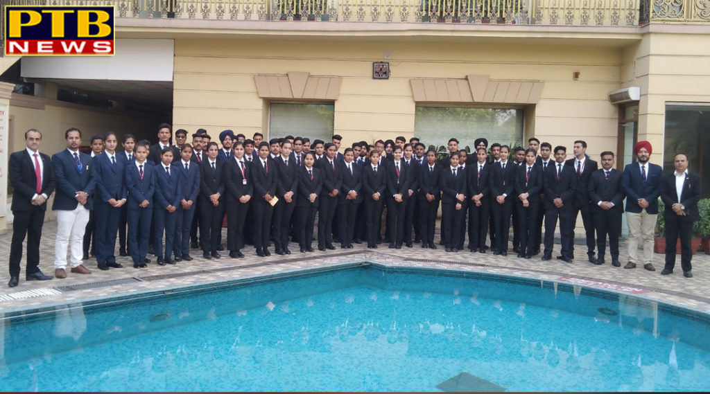 Innocent Hearts Group of Institutions organized an industrial visit