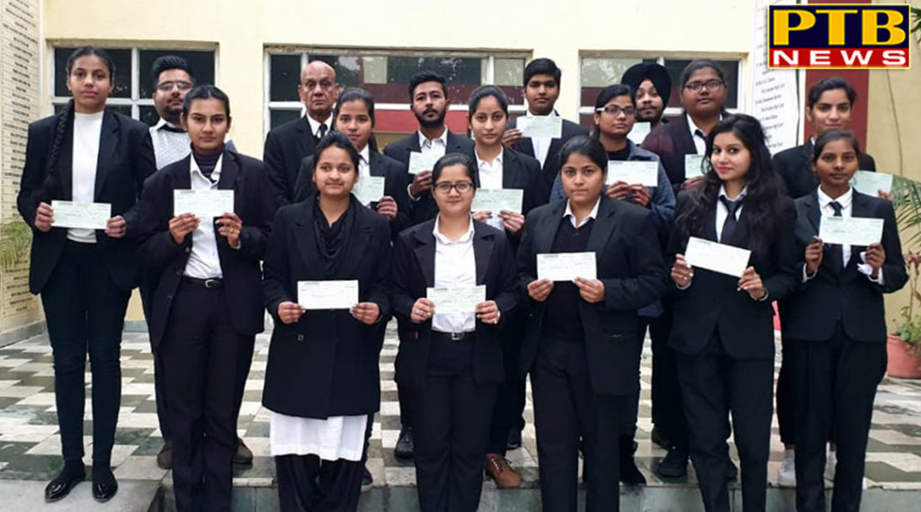 Scholarship of Rs.65000 to Law Students by St Soldier Management Jalandhar 