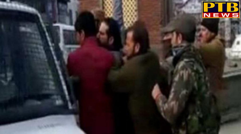 PTB Big Breaking News punjab news akali dal workers ludhiana detained at srinagar lal chowk
