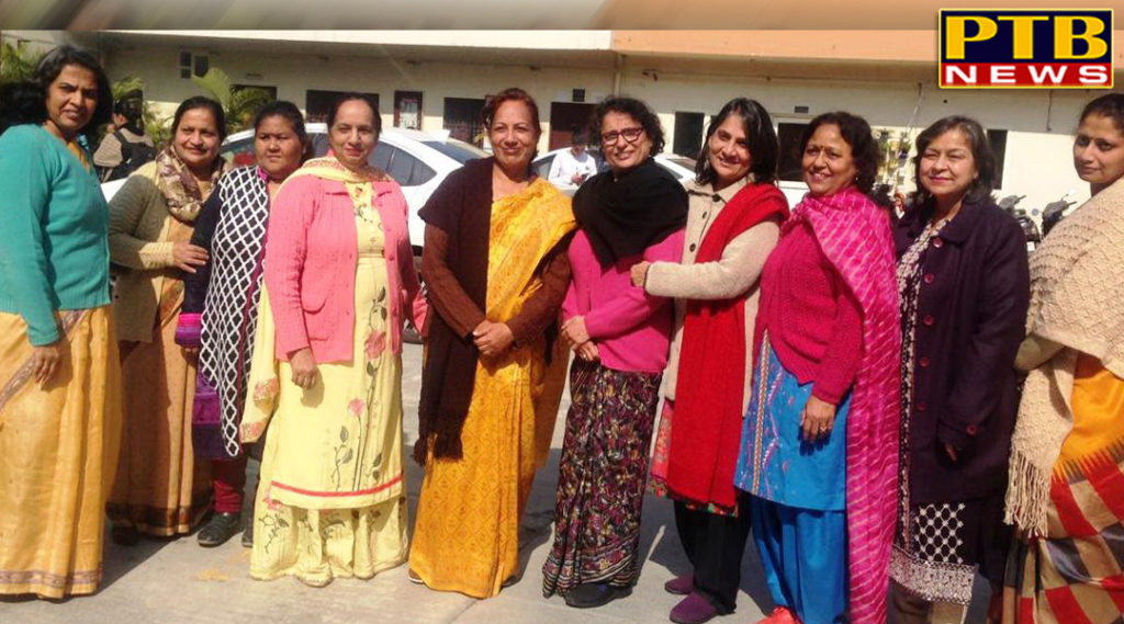 celebration of Basant Panchmi in S.D. College for women Jalandhar