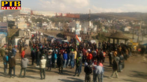 PTB Big Breaking News jammu pulwama attack stone pelting during protest in jammu cars on fire curfew imposed PTB Big Breaking