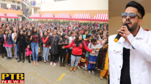 During the 45th fair in the SD College for Women, the girls were thronged on Punjabi songs