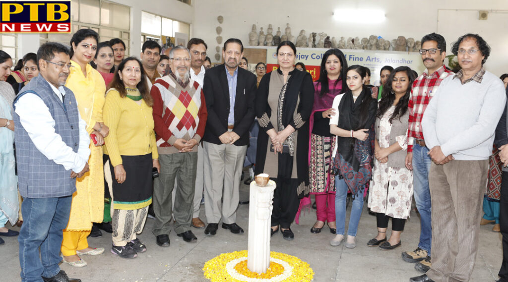 APEEJAY COLLEGE OF FINE ARTS, JALANDHAR PAINTERS CAMP AND NUKKAD NATAK MARKS DAY 2 OF RAJESHWARI KALA MAHAOTSAV