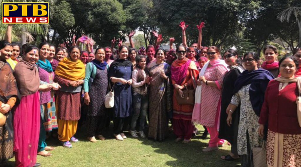 Holi Celebration at Lyallpur Khalsa College for Women Jalandhar