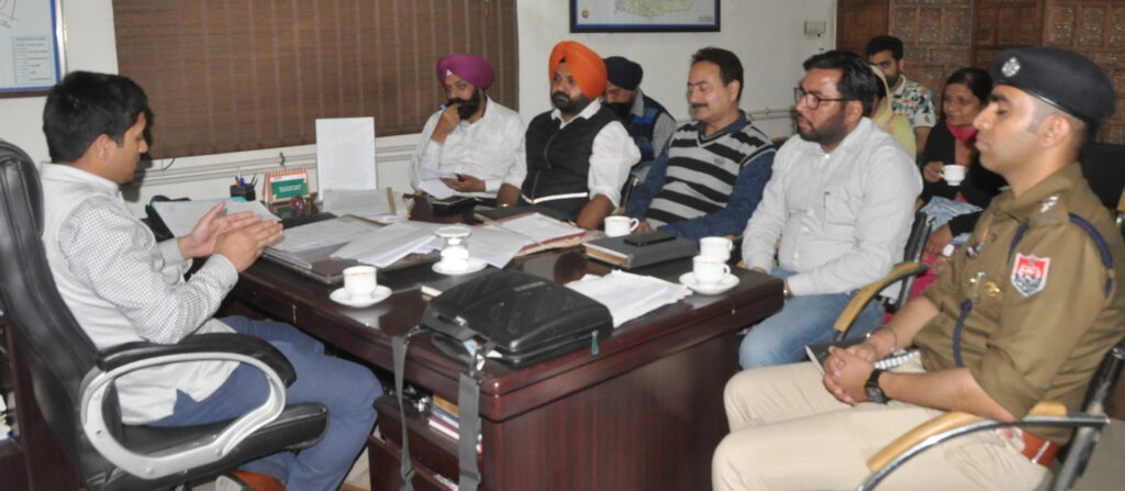 PTB Big City News ADC Jalandhar asks Bank officials to perform their poll duties sincerely PTB Big Breaking News