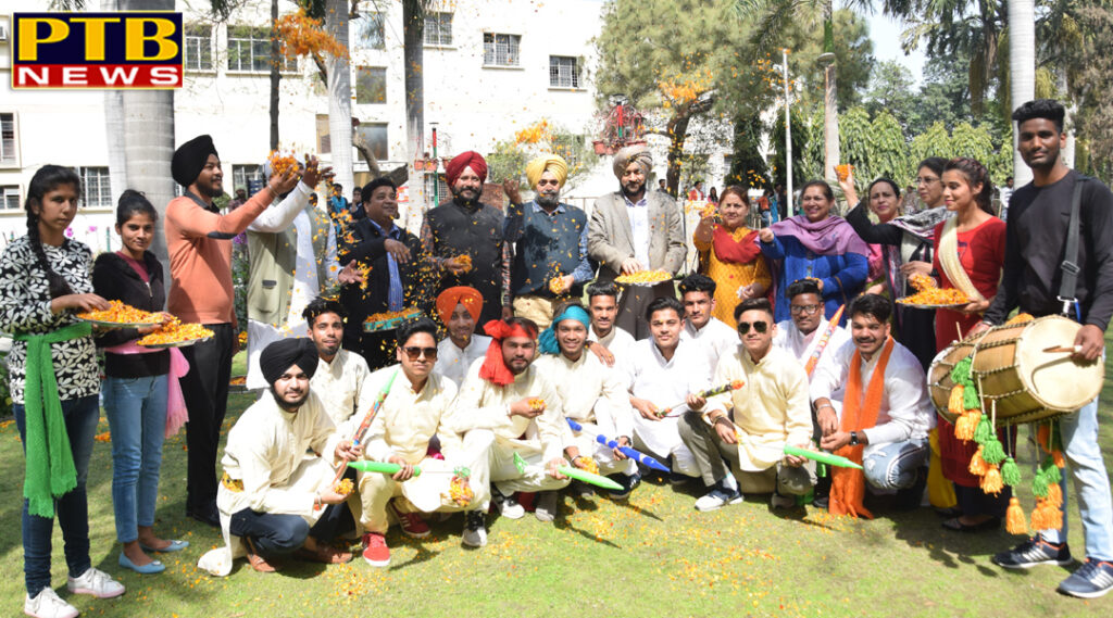 Holi Celebrated by Music Department of Lyallpur Khalsa College