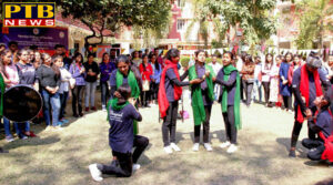 APEEJAY COLLEGE OF FINE ARTS, JALANDHAR PAINTERS CAMP AND NUKKAD NATAK MARKS DAY 2 OF RAJESHWARI KALA MAHAOTSAV