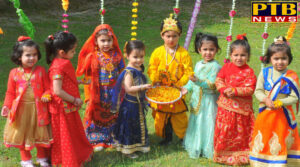 INNOKIDS of Innocent Hearts School created a Vrindavan like ambience during Floral Celebration of Holi PTB Big Breaking Ness