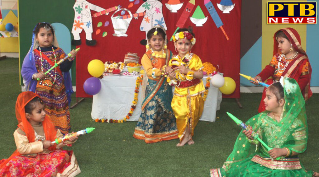 INNOKIDS of Innocent Hearts School created a Vrindavan like ambience during Floral Celebration of Holi PTB Big Breaking Ness