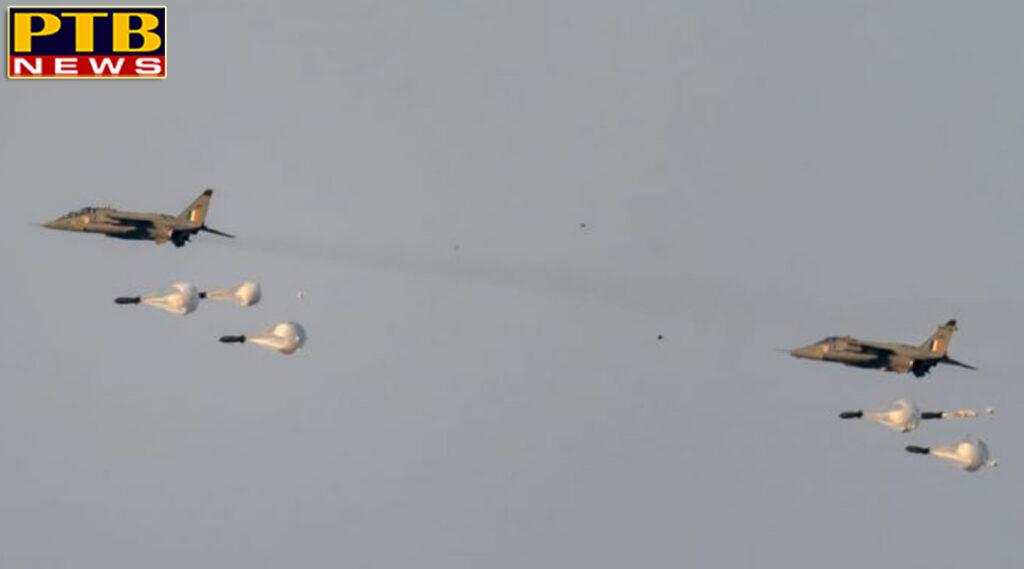 PTB Big Breaking News india news indian air defence radars detected two pakistani air force jets go supersonic 10km from loc