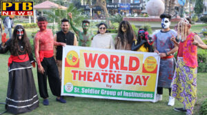 World Theatre Day Celebrated by St Soldier Group