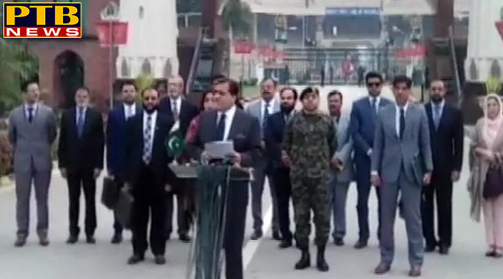 PTB Big Breaking News chandigarh india pakistan meeting on wagah attari border on kartarpur corridor