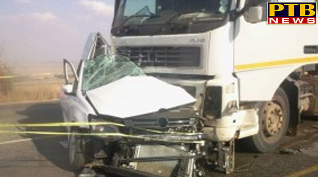 PTB Big Accident News madhya pradesh gwalior 4 died in a road accident near gwalior