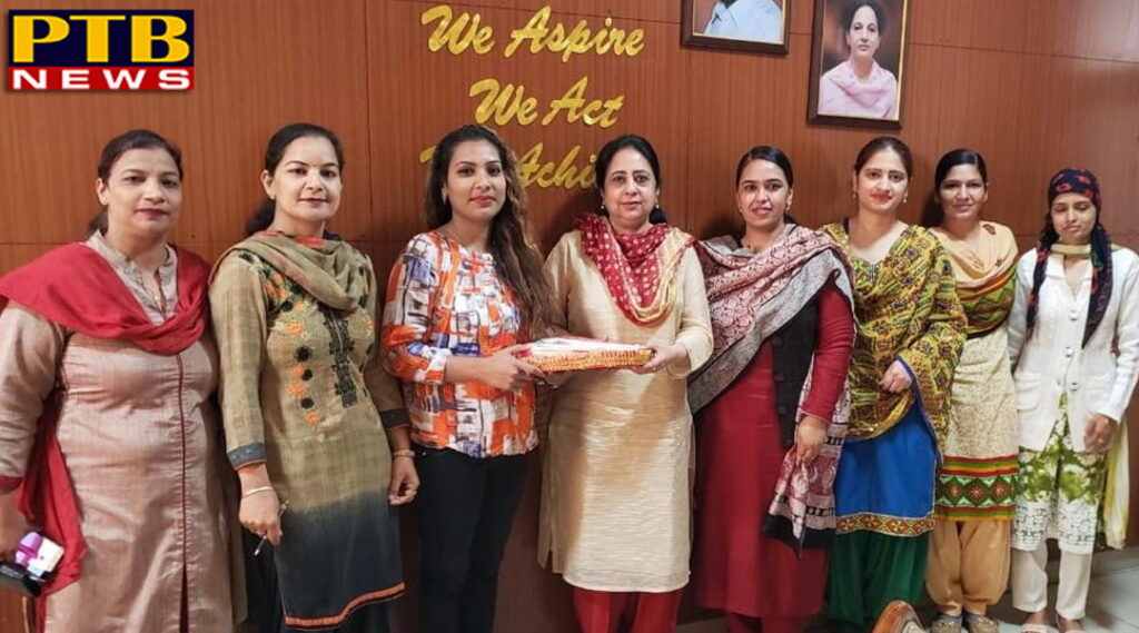 Sunita Gill of Lyallpur Khalsa College for Women, Jalandhar bagged 8th position in University