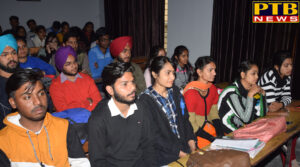 Organized program for providing career related information to students in Lyallpur Khalsa College