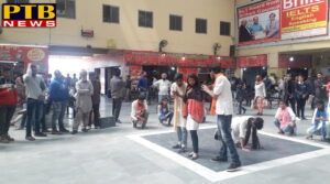 Students of Trinity College, Jalandhar performed Nukkad Natak on Drug Abuse