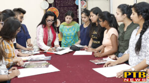 Workshop by Design Department at Apeejay College Jalandhar