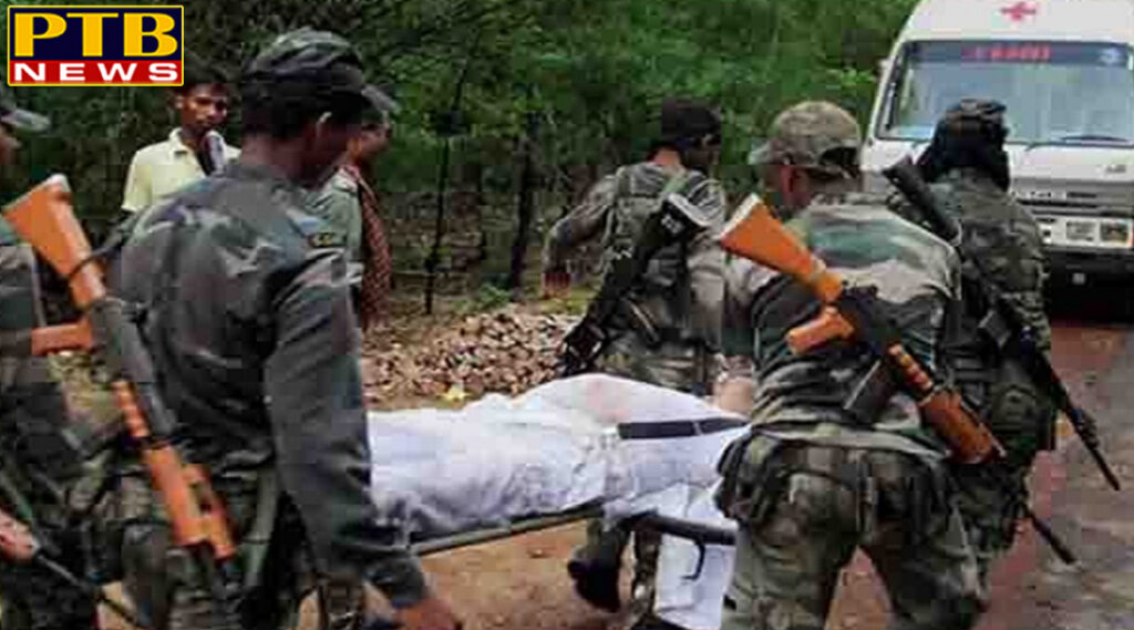 PTB Big Shocking News jharkhand naxalites killed by security forces in special operation a young martyr in encounter