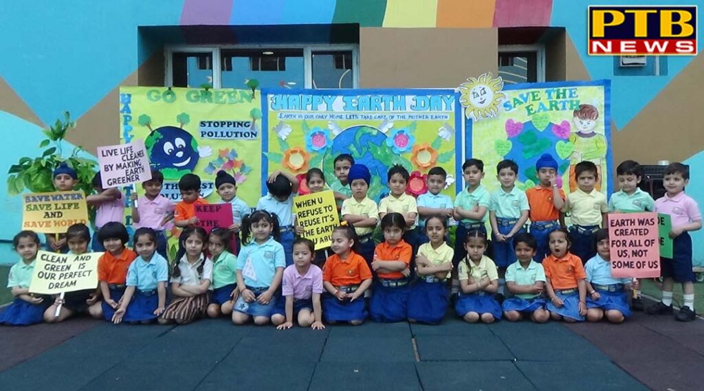PTB News IVY world school Jalandhar celebrates Earth Day