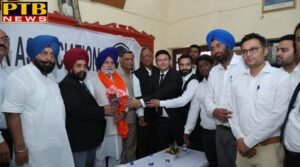 PTB Big Political News loksbha election akali bjp candidate Charanjit_Singh_Atwal form jalandhar sport bar association Punjab Sukhbir Singh Badal
